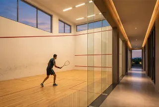 Squash Court at Neelkanth Palms