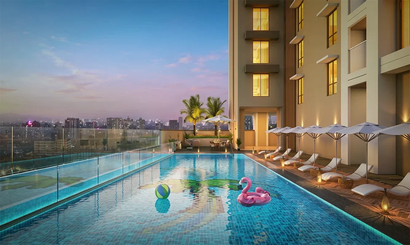 Neelkanth Palms at Kapurbawdi, Thane - view 2